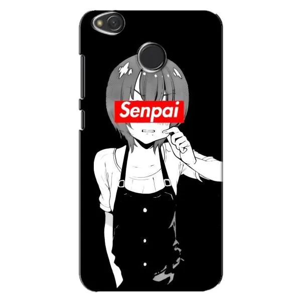 Чехол с принтом «Senpai» для Xiaomi Redmi 4X