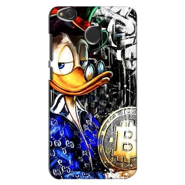 Чехол с принтом «Биткойн Скрудж» для Xiaomi Redmi 4X