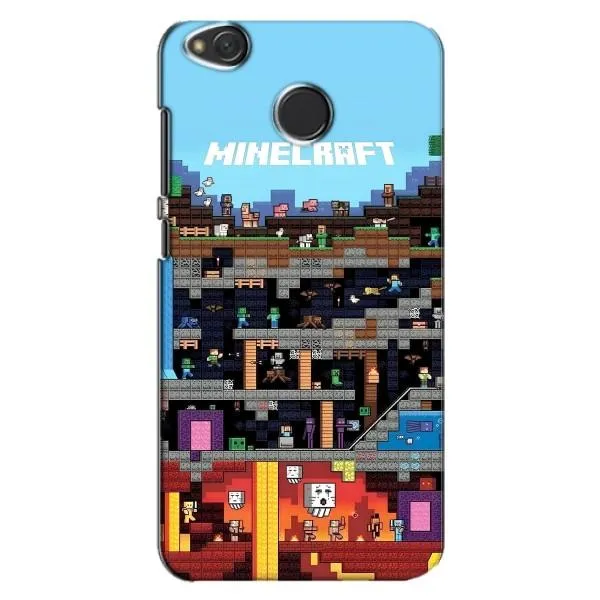 Чехол с принтом «фон Minecraft» для Xiaomi Redmi 4X