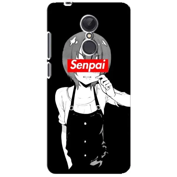 Чохол з принтом «Senpai» для Xiaomi Redmi 5 Plus