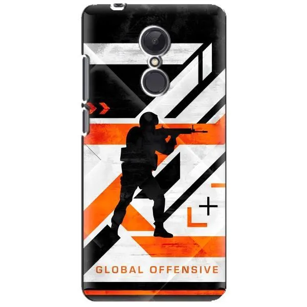 Чохол з принтом «Cs:Go» для Xiaomi Redmi 5 Plus