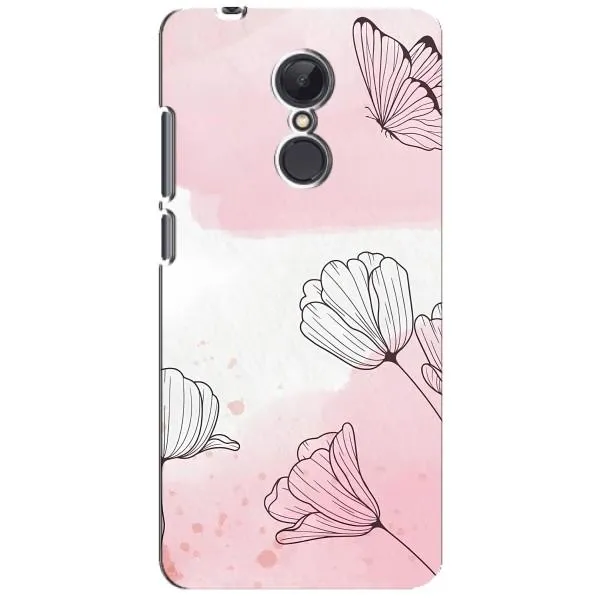 Чехол с принтом «Розовые цветы» для Xiaomi Redmi 5 Plus Чехол с принтом «Розовые цветы» для Xiaomi Redmi 5 Plus