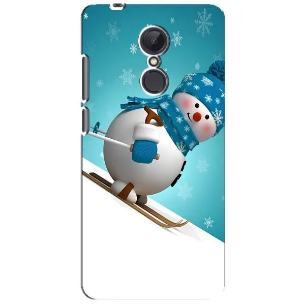 Чехол с принтом «Снеговик на лыжах» для Xiaomi Redmi 5 Plus Чехол с принтом «Снеговик на лыжах» для Xiaomi Redmi 5 Plus