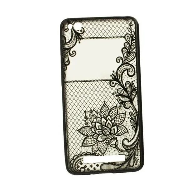 Накладка Rock Tattoo Art Series для Xiaomi Redmi 5A — Серый — фото 2