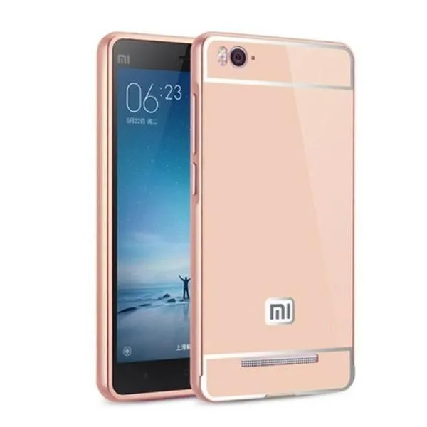 Алюминиевый чехол бампер Xiaomi Redmi 5A — Графитовый — фото 4