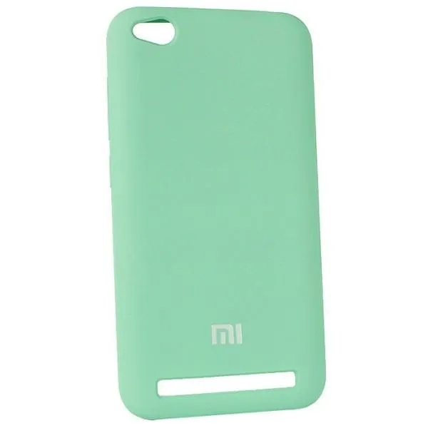 Чехол-бампер Xiaomi Silicone Cover для Xiaomi Redmi 5A  — Перманентный розовый — фото 3