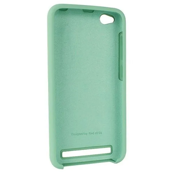 Чехол-бампер Xiaomi Silicone Cover для Xiaomi Redmi 5A  — Перманентный розовый — фото 5