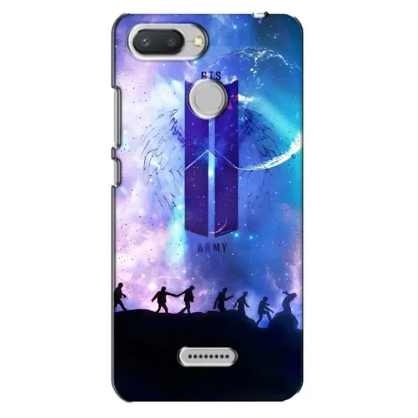 Чохол з принтом «Army BTS» для Xiaomi Redmi 6