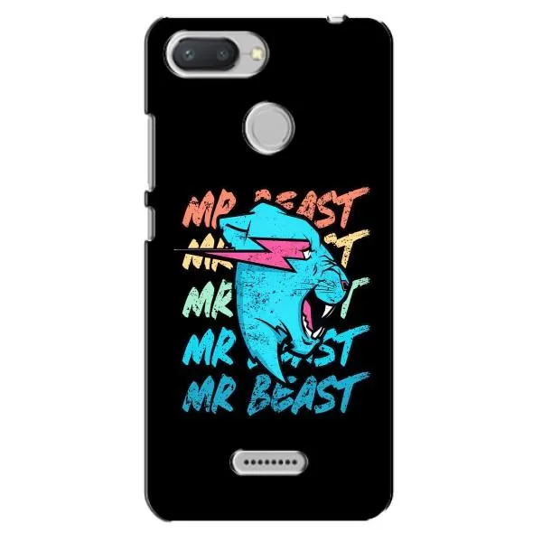 Чехол с принтом «logo Mr beast» для Xiaomi Redmi 6