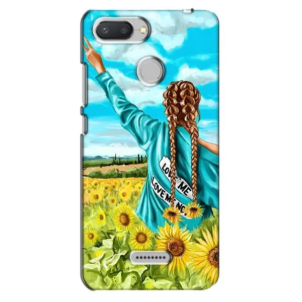 Чехол с принтом «Украиночка» для Xiaomi Redmi 6 Чехол с принтом «Украиночка» для Xiaomi Redmi 6