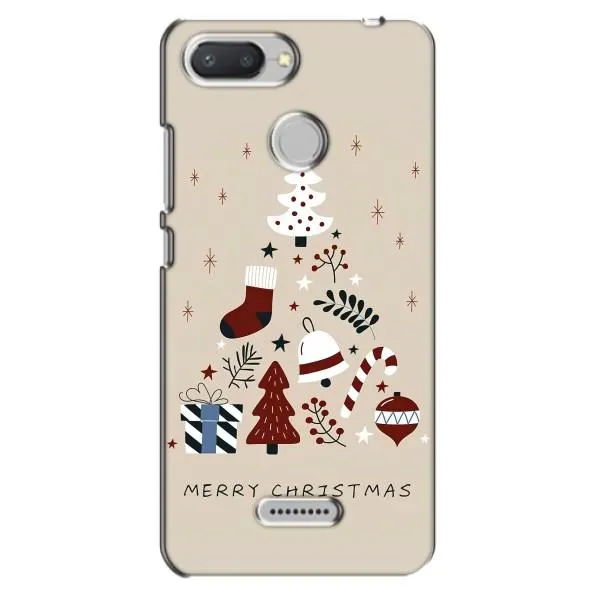 Чехол с принтом «Merry Christmas» для Xiaomi Redmi 6