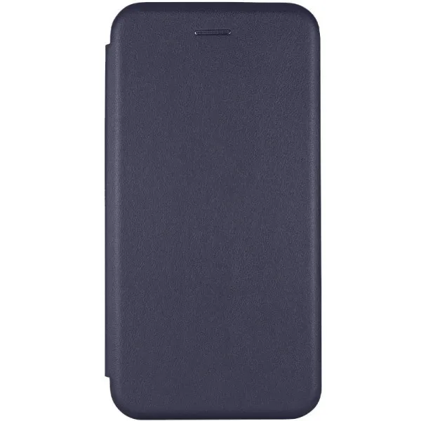 Шкіряний чохол-книжка Classy для Xiaomi Redmi 7 — Темно-синій — фото 1