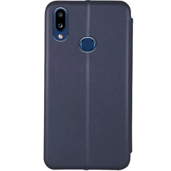 Шкіряний чохол-книжка Classy для Xiaomi Redmi 7 — Темно-синій — фото 2