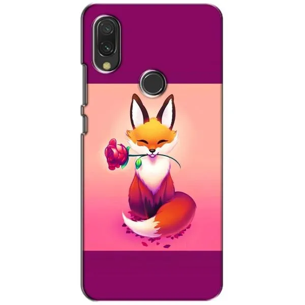 Чохол з принтом «Лиса з трояндою» для Xiaomi Redmi 7