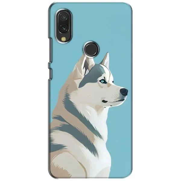 Чехол с принтом «Хаски арт» для Xiaomi Redmi 7