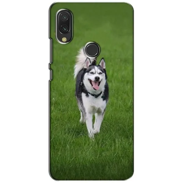 Чехол с принтом «Радостный Хаски» для Xiaomi Redmi 7