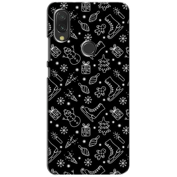 Чехол с принтом «Новогодний фон» для Xiaomi Redmi 7 Чехол с принтом «Новогодний фон» для Xiaomi Redmi 7