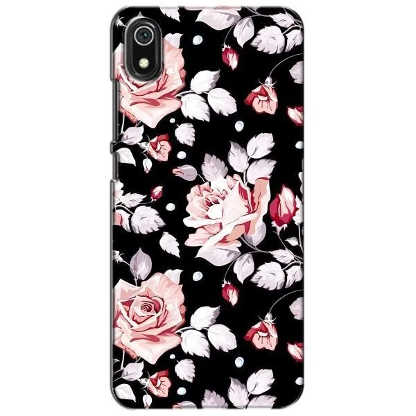 Чехол с принтом «Цветочки на черном» для Xiaomi Redmi 7A Чехол с принтом «Цветочки на черном» для Xiaomi Redmi 7A