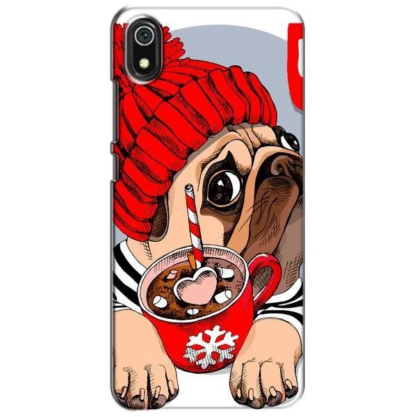 Чехол с принтом «Собачка в шапке» для Xiaomi Redmi 7A