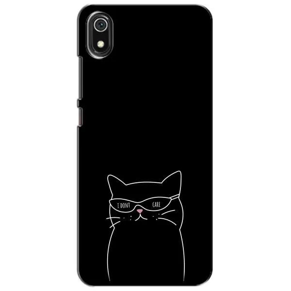 Чехол с принтом «Равнодушный кот» для Xiaomi Redmi 7A
