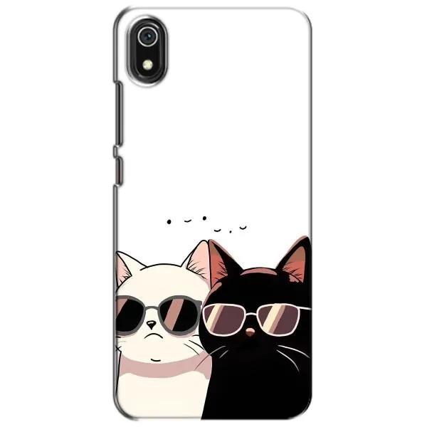 Чехол с принтом «Коты в очках» для Xiaomi Redmi 7A