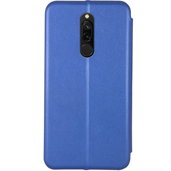 Кожаный чехол-книжка Classy для Xiaomi Redmi 8 — Синий — фото 2 Кожаный чехол-книжка Classy для Xiaomi Redmi 8 — Синий — фото 2