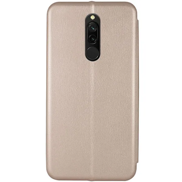 Кожаный чехол-книжка Classy для Xiaomi Redmi 8 — Золотой — фото 2 Кожаный чехол-книжка Classy для Xiaomi Redmi 8 — Золотой — фото 2