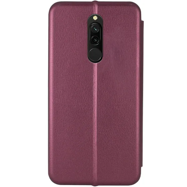 Шкіряний чохол-книжка Classy для Xiaomi Redmi 8 — Бордовий — фото 2 Шкіряний чохол-книжка Classy для Xiaomi Redmi 8 — Бордовий — фото 2