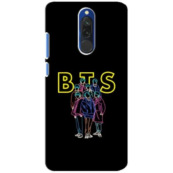 Чехол с принтом «BTS стайл» для Xiaomi Redmi 8 Чехол с принтом «BTS стайл» для Xiaomi Redmi 8