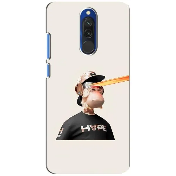 Чохол з принтом «мавпа NFT в окулярах» для Xiaomi Redmi 8