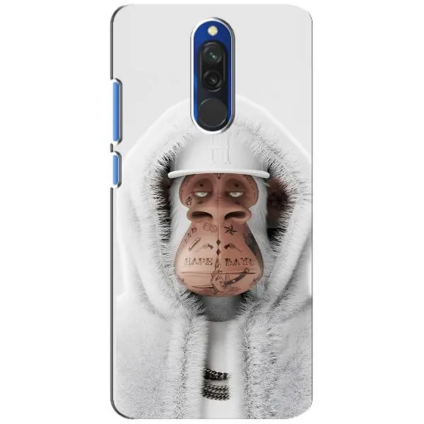Чохол з принтом «мавпа NFT в тату» для Xiaomi Redmi 8