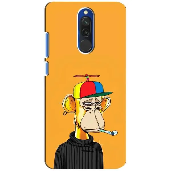 Чохол з принтом «Нудна мавпа NFT» для Xiaomi Redmi 8