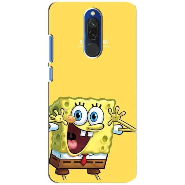 Чохол з принтом «Губка Боб» для Xiaomi Redmi 8 Чохол з принтом «Губка Боб» для Xiaomi Redmi 8