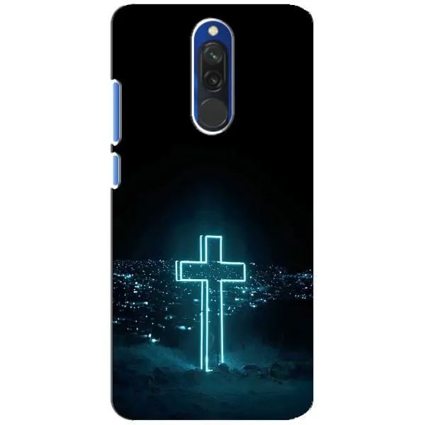 Чехол с принтом «Крест и город» для Xiaomi Redmi 8