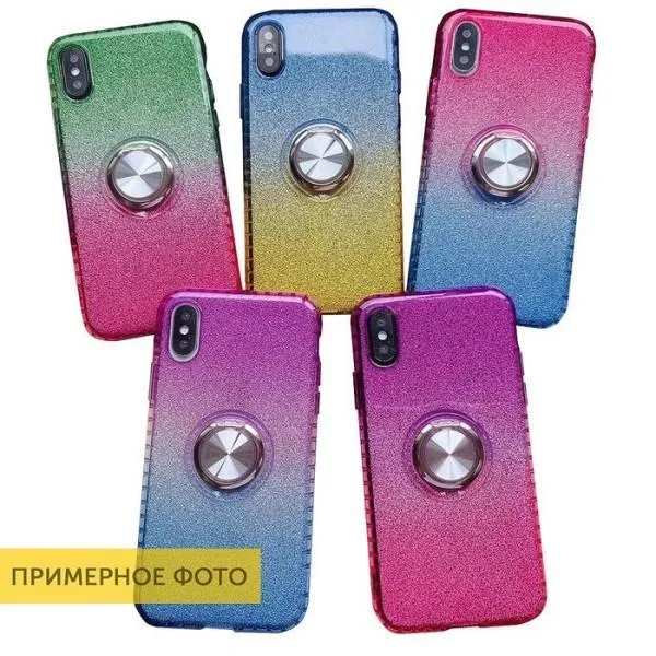 Чохол Fashion Case Градієнтний блиск для Xiaomi Redmi 8A — Рожевий Чохол Fashion Case Градієнтний блиск для Xiaomi Redmi 8A — Рожевий