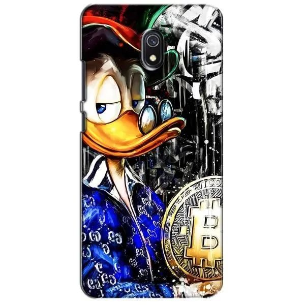 Чехол с принтом «Биткойн Скрудж» для Xiaomi Redmi 8A