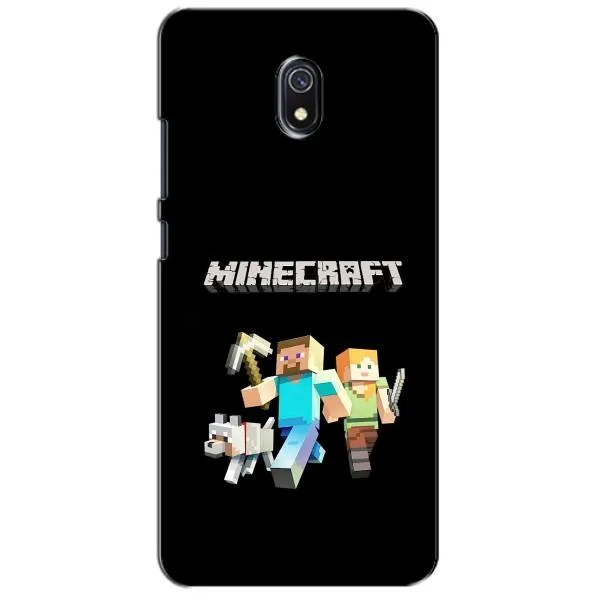 Чехол с принтом «герои Minecraft» для Xiaomi Redmi 8A Чехол с принтом «герои Minecraft» для Xiaomi Redmi 8A