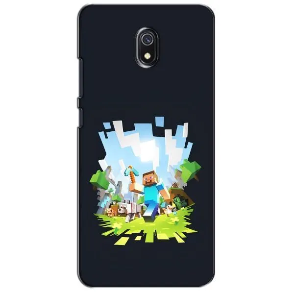 Чехол с принтом «персонажи Minecraft» для Xiaomi Redmi 8A Чехол с принтом «персонажи Minecraft» для Xiaomi Redmi 8A