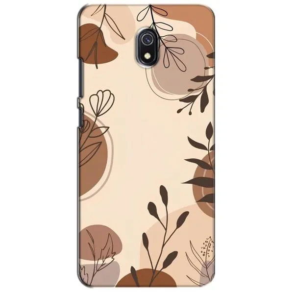 Чехол с принтом «Коричневые цветы» для Xiaomi Redmi 8A