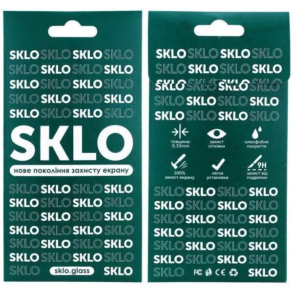 Захисне скло SKLO 5D (full glue) для Xiaomi Redmi 9 / Poco M3 / Redmi 9T — фото 3
