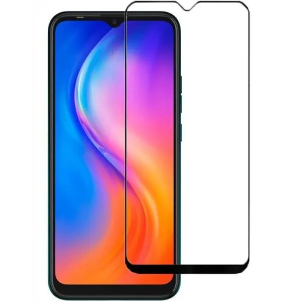 Захисне скло XD+ (повний клей) (тех.пак) для Xiaomi Redmi 9 / Poco M3 / Redmi 9T