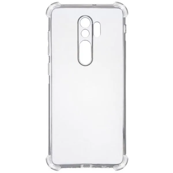 TPU чехол GETMAN Ease logo усиленные углы Full Camera для Xiaomi Redmi 9 — Прозрачный — фото 4