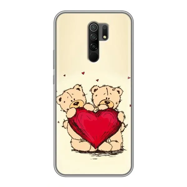 Чохол з принтом «Медвежата» для Xiaomi Redmi 9