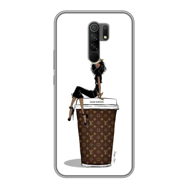 Чехол с принтом «кофе LOUIS VUITTON» для Xiaomi Redmi 9