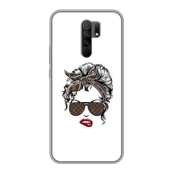 Чехол с принтом «стильная с луи витон» для Xiaomi Redmi 9