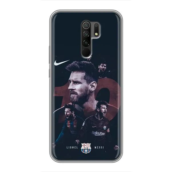Чехол с принтом «Месси 10» для Xiaomi Redmi 9