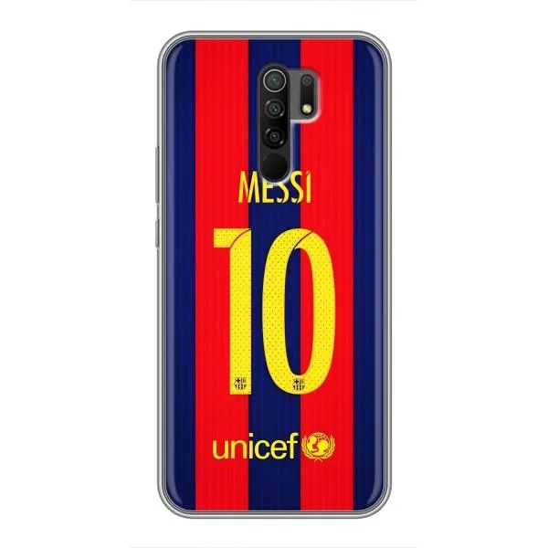 Чехол с принтом «Messi Barca 10» для Xiaomi Redmi 9