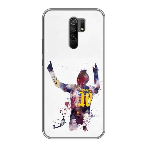 Чехол с принтом «Messi Barca» для Xiaomi Redmi 9