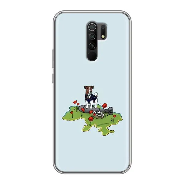 Чехол с принтом «Сапер Пес» для Xiaomi Redmi 9