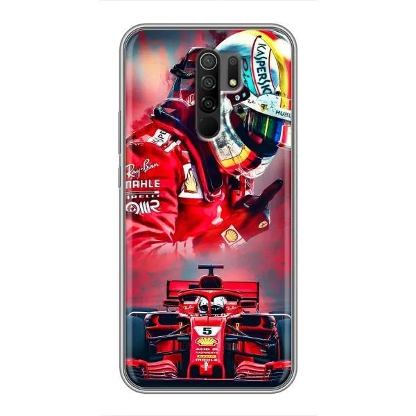 Чехол с принтом «Гонщик» для Xiaomi Redmi 9